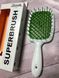 Гребінець для волосся Janeke 1830 Superbrush The Original Italian біло-зелена 1789820551 фото 2