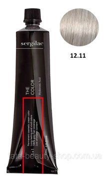 Крем-краска для волос SERGILAC, 120мл №12.11 супер освітлюючий блонд попелястий інтенсивний 2331561738 фото