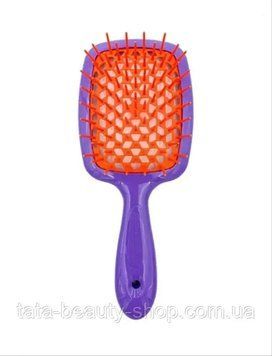 Расческа для волос Janeke 1830 Superbrush The Original Italian фиолетово-оранжевая 1789821037 фото