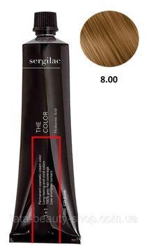 Крем-краска для волос SERGILAC, 120мл №8.00 cвітлий блонд інтенсивний 2331646693 фото