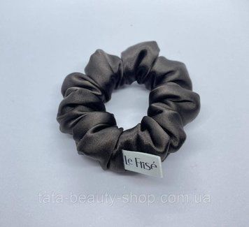 Резинка для волос Le fris&eacute; 100% натуральный шелк, шт Коричнева 2040080471 фото
