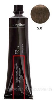 Крем-краска для волос SERGILAC, 120мл №5.0 світло коричневий натуральний 2331566103 фото