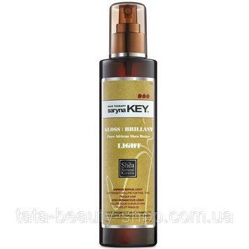 Спрей-блеск для восстановления волос Saryna Key Gloss Brillant Pure African Shea Butter Light, 250 мл sk25950 фото