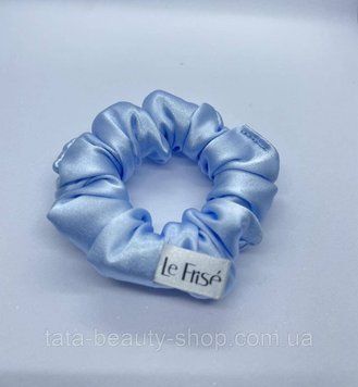Резинка для волос Le fris&eacute; 100% натуральный шелк, шт Блакитна 2040080484 фото