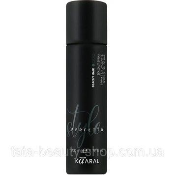 Текстурирующий спрей для пляжного эффекта волос Kaaral Style Perfetto Beach Hair Sea Salt Spray, 200мл 1614 фото