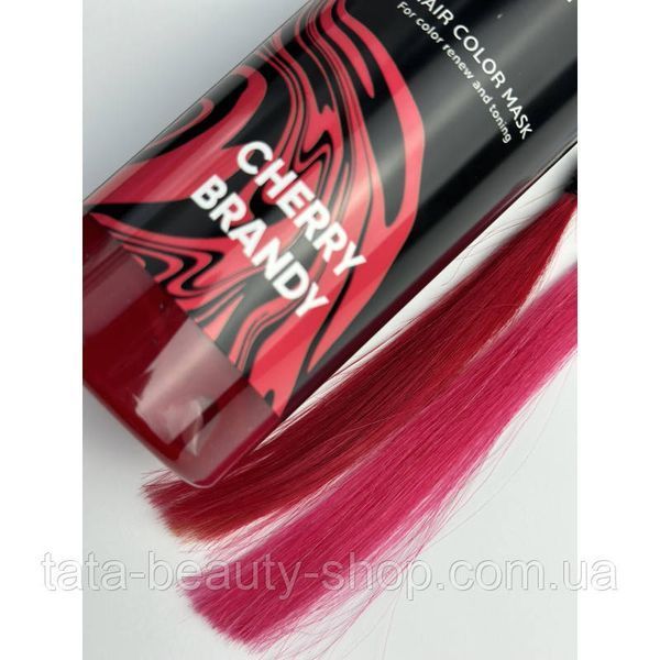 Тонирующая маска для волос Mirella Color Wave, 380мл CHERRY BRANDY вишневий 2567553105 фото