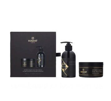 Набор для восстановления волос Hadat Cosmetics Hydro Intensive Repair Shampoo + Hydro Liquid Silk Treatment Had111 фото