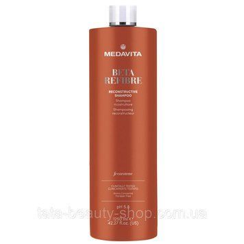 Шампунь для поврежденных волос Medavita Beta Refibre Recontructive Shampoo 1250мл 2588103787 фото