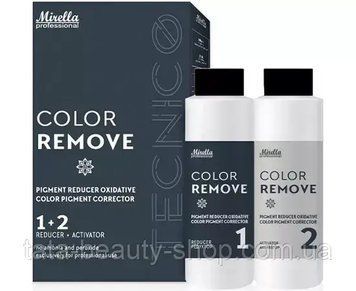 Средство для снятия пигмента Mirella Professional Color Remove, 2x100мл 2015 фото