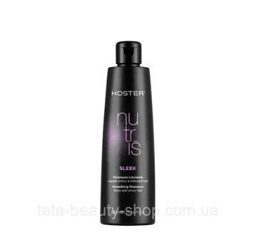 Шампунь для разглаживания вьющихся и непослушных волос Nutris Sleek, 300мл KOST20033 фото