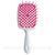 Гребінець для волосся Janeke 1830 Superbrush The Original Italian білий з малиною 1872055287 фото
